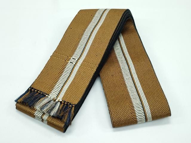 平和屋着物 上 男性 両面 角帯 間道 ♥ CZAA3486s5