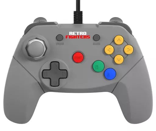 N64ハード Brawler N64コントローラー グレー