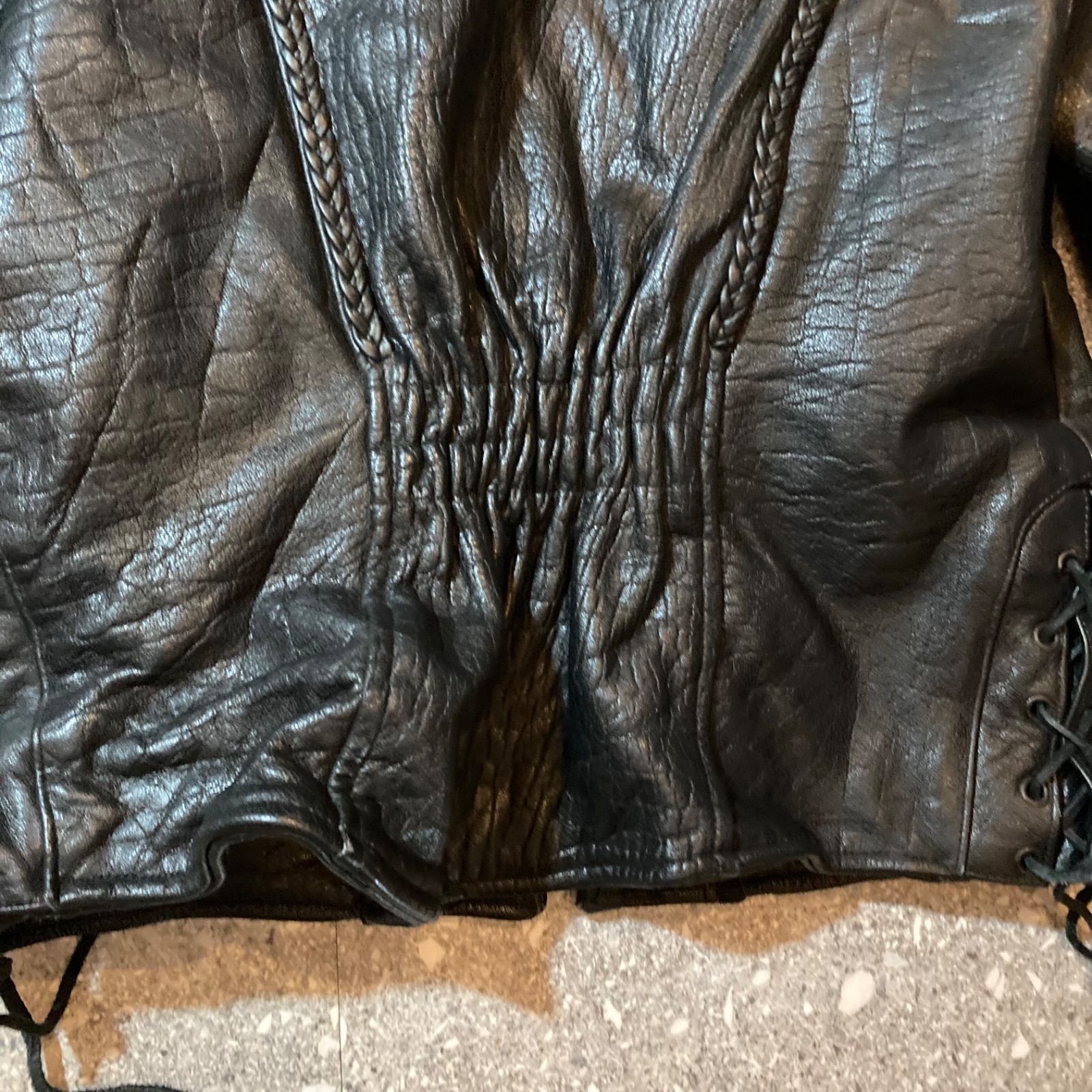 JAMIN LEATHER Single leather jacket size M / ジャミン レザー 