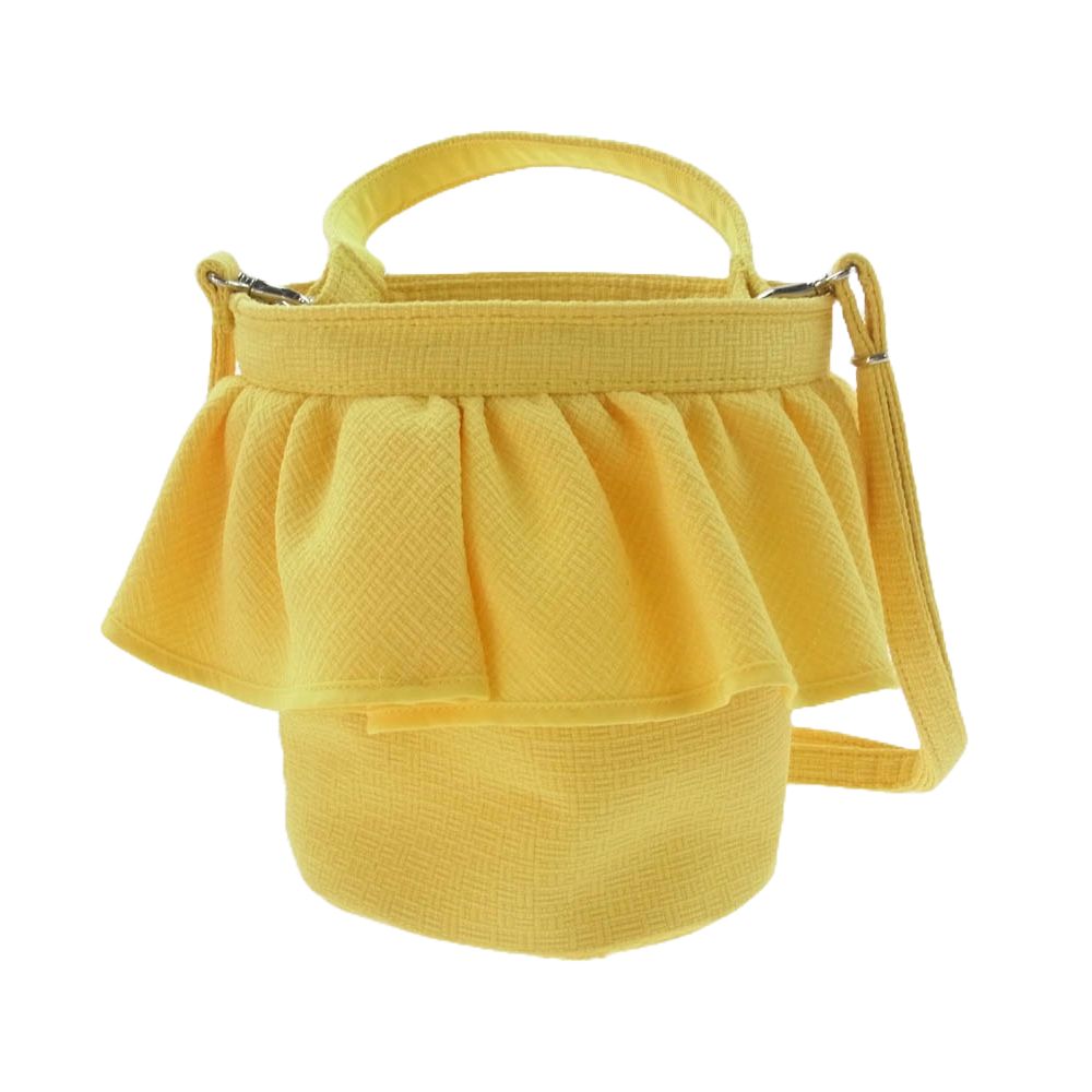 未使用　setsuko  sagittaire シティ　イエロー bag,city | setsuko sagittaire