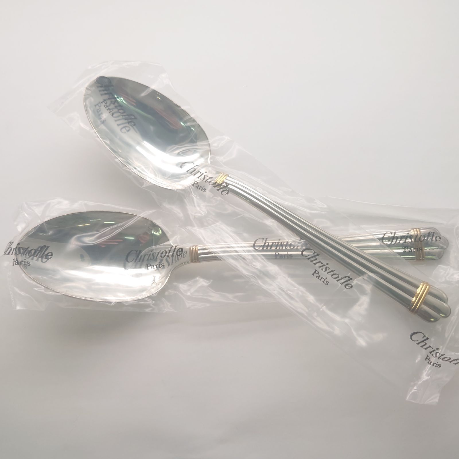RU-5241　クリストフル　シルバー　マルリーテーブルスプーン　20.5㎝ペア RU-5241 クリストフル シルバー マルリーテーブルスプーン 20.5㎝ペア