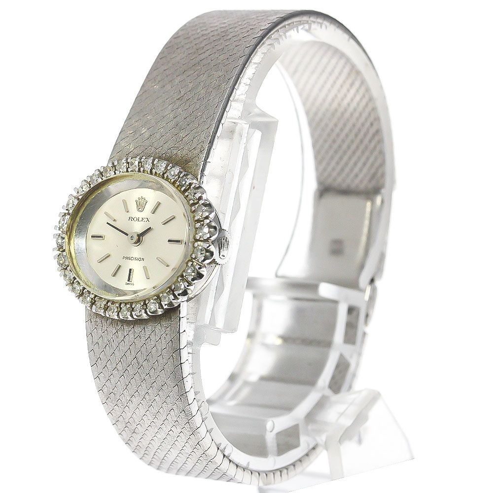 ロレックス ROLEX プレシジョン Cal.1400 K18WG 手巻き レディース _782644 ROLEX - ロレックス ROLEX プレシジョン Cal.1400 K18WG 手巻き