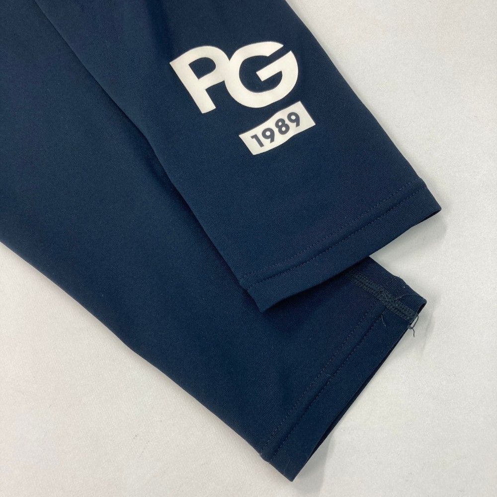 サイズ：6 PEARLY GATES パーリーゲイツ  ハイネック 長袖インナーTシャツ  ネイビー系 [240101430933] ゴルフウェア メンズ ストスト サイズ：6 PEARLY GATES パーリーゲイツ ハイネック 長袖