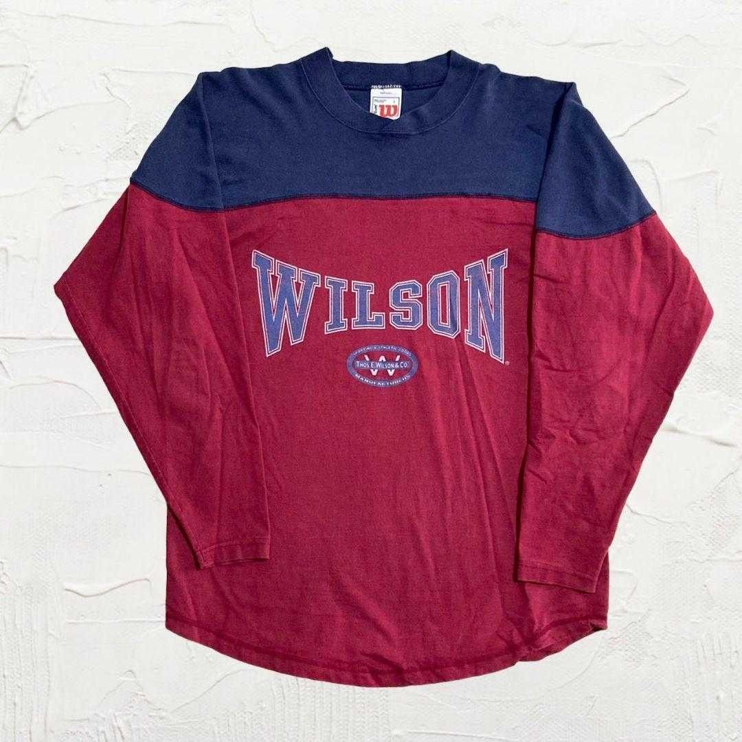 Wilson メンズ長袖Ｔシャツ