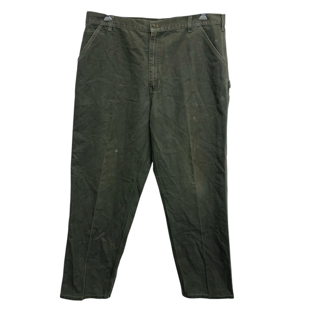 【大人気】Carhartt カーハート ダック地 ペインターパンツオリーブW32 Carhartt ダック ペインターパンツ XL～ オリーブ カーハート