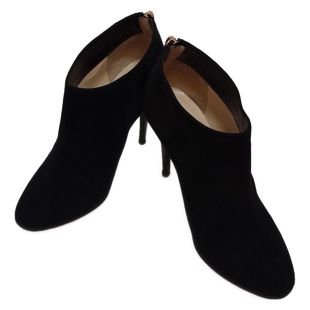 JIMMY CHOO ジミーチュウ ブーティ 36 レディース - 黒