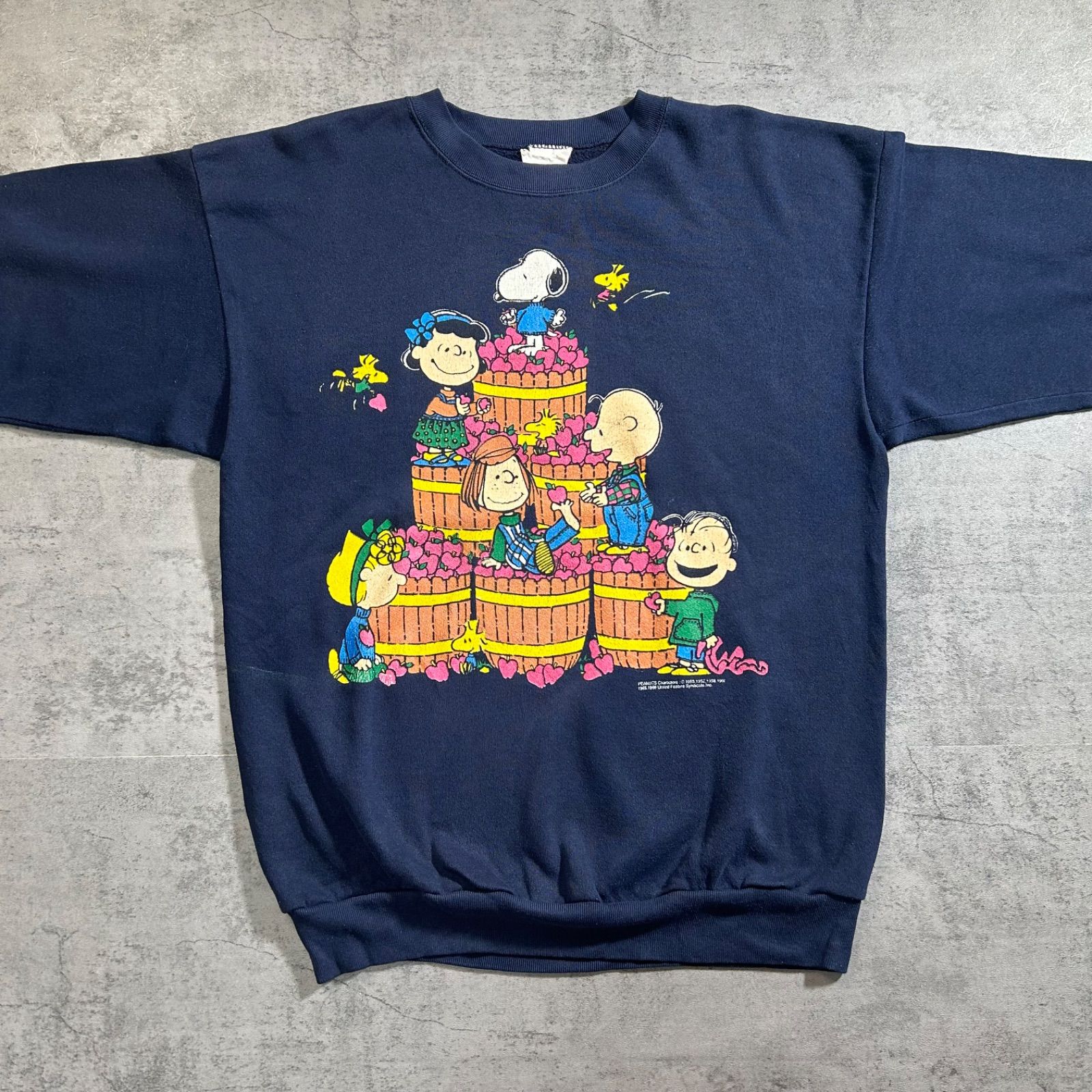 スヌーピー ヴィンテージ スウェット PEANUTS 80s 90s USA製 スヌーピー ヴィンテージ ピーナッツ キャラクター