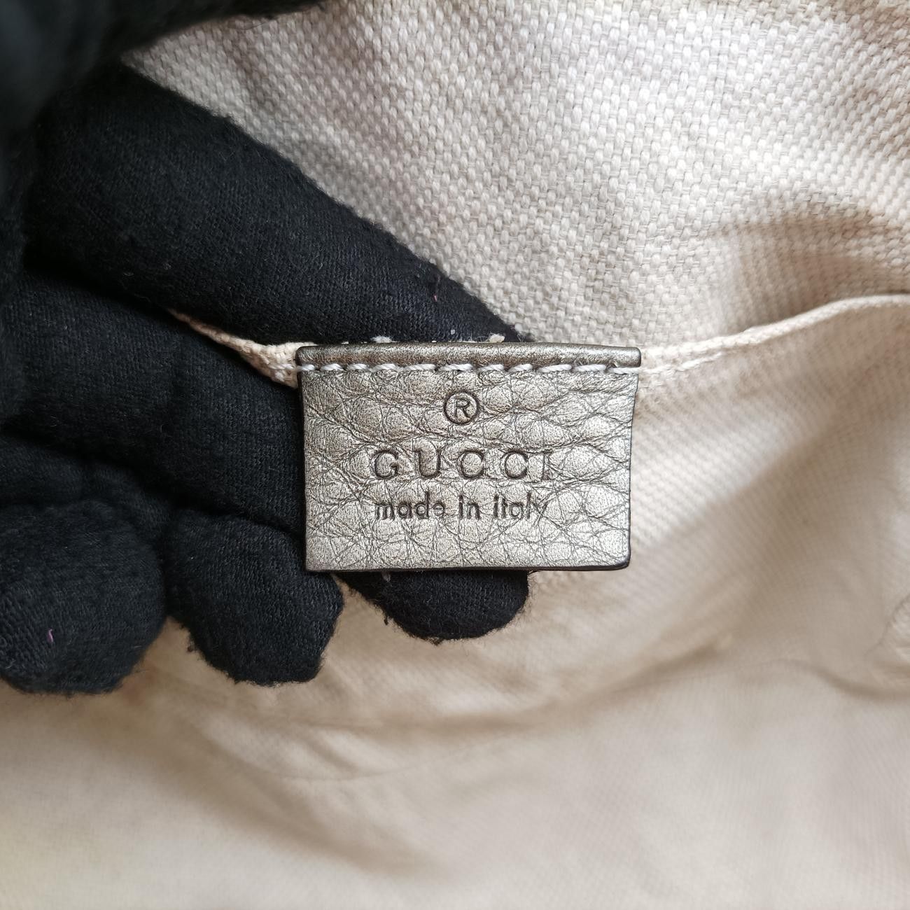 グッチGucciソーホーグレーレザー308364I014284516