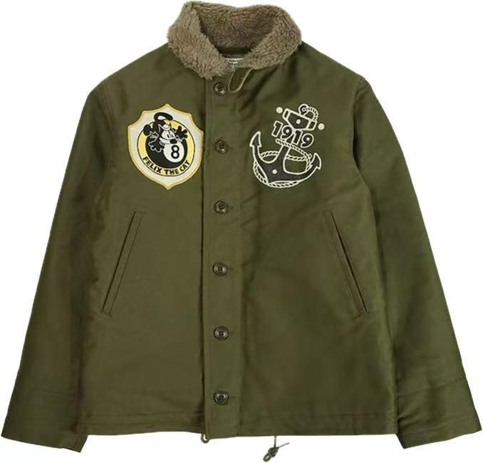 ウタ　難有り　トイズマッコイ Ｎ1デッキジャケット N-1 DECK JACKET (KHAKI) | COTTON JACKET(MIL) | The Real McCoy's