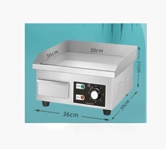 良い品質 卓上鉄板焼 電気グリドル ステンレス鋼 温度制御 業務用 家庭用 110V WWW_KANDAIZUMI_COM