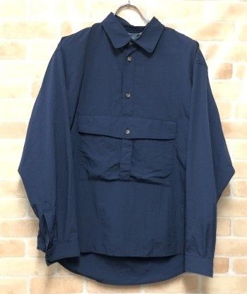 A*n様 rajabrooke 中古】 RAJABROOKE ラジャブルック ANORAK SHIRTS RB-6-012 ネイビー L