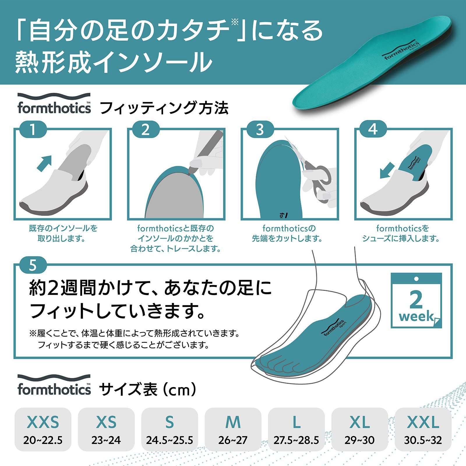 Formthotics ランニング