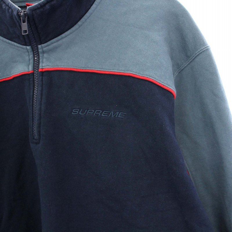 シュプリーム SUPREME 18AW Speedway Half Zip Sweatshirt スピード  