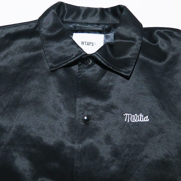 WTAPS ダブルタップス 19SS GREASERS/JACKET.RACO.SATIN 191TQDT-JKM01 