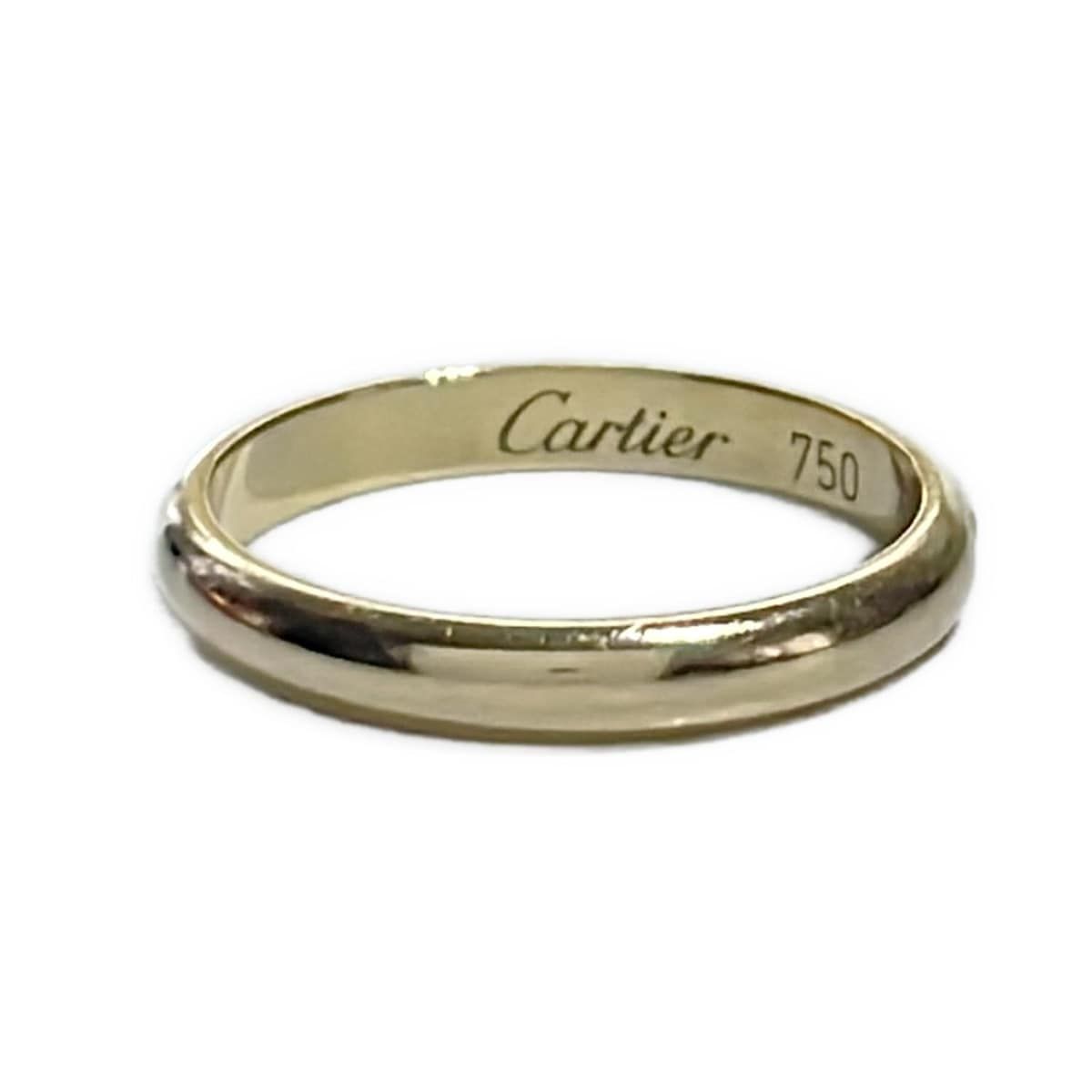 Cartier バレリーナ リング 3Pダイヤ Pt950 #51 リング カルティエ 3P 