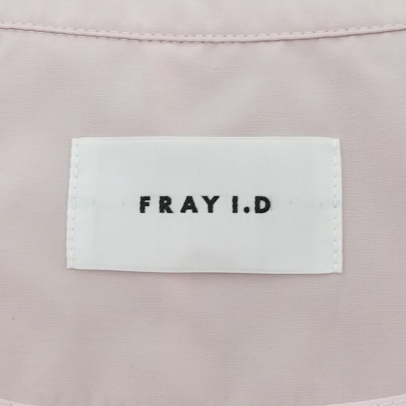 FRAY.I.D BALLI ロングコートピンクウールジャケットフレイアイディー FRAY.I.D BALLI ロングコートピンクウールジャケットフレイ