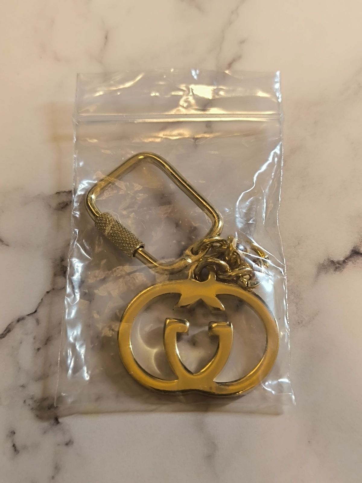 GUCCI(グッチ)ヴィンテージキーホルダー ♻️【美品】 GUCCI グッチ ヴィンテージ キーホルダー