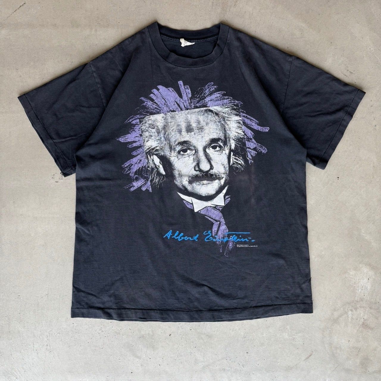 90s アルベルトアインシュタイン Einstein Tシャツ XL ANDAZIA