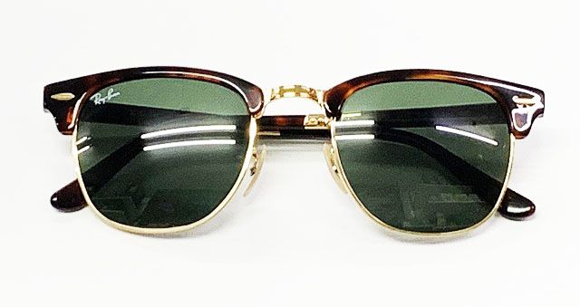 レイバン RAY BAN CLUBMASTER FOLDING RB2176990 クラブマスター サングラス アイウェア 【ブランド古着ベクトル】【中古】AA250216