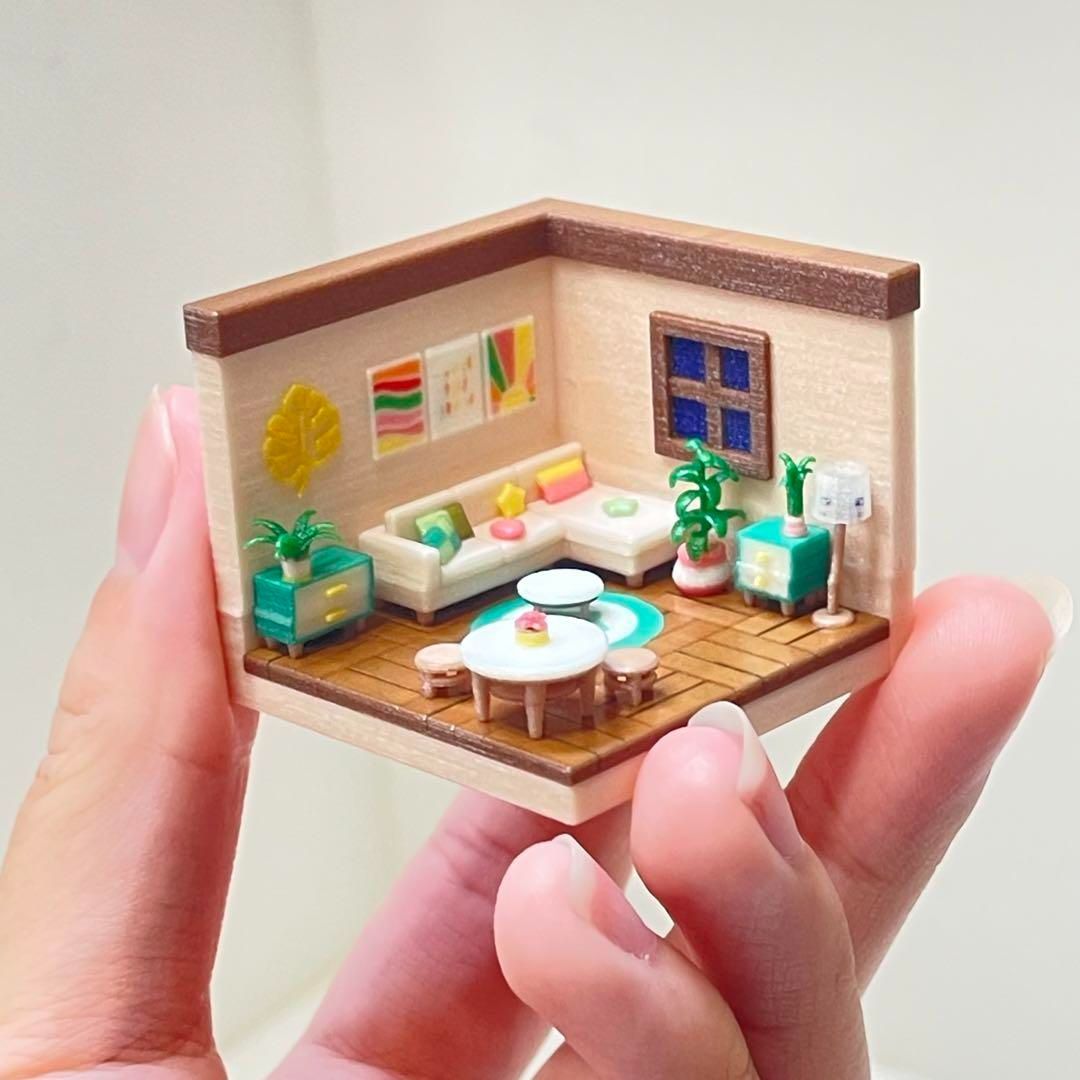 ミニチュア ドールハウス ミニミニドールハウス HOゲージ 住宅