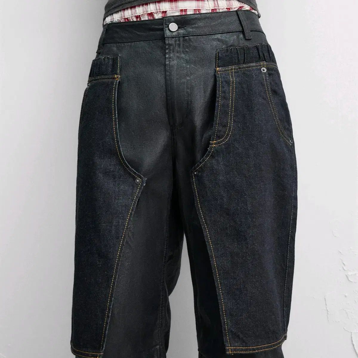 ANDERSSON BELL x ZARA レイヤードデニムパンツ