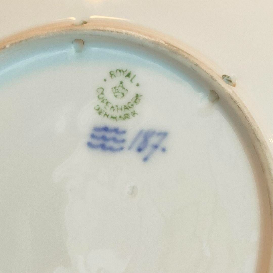 １９２８年 ロイヤルコペンハーゲン イヤープレート 希少品☆ロイヤルコペンハーゲン イヤープレート 1928年