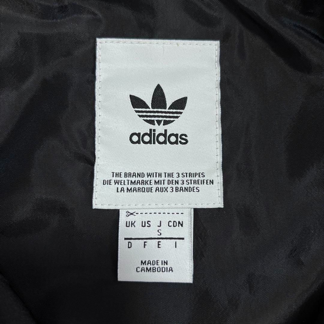 9135 adidas サテンコーチジャケット ブラック S 常田大希