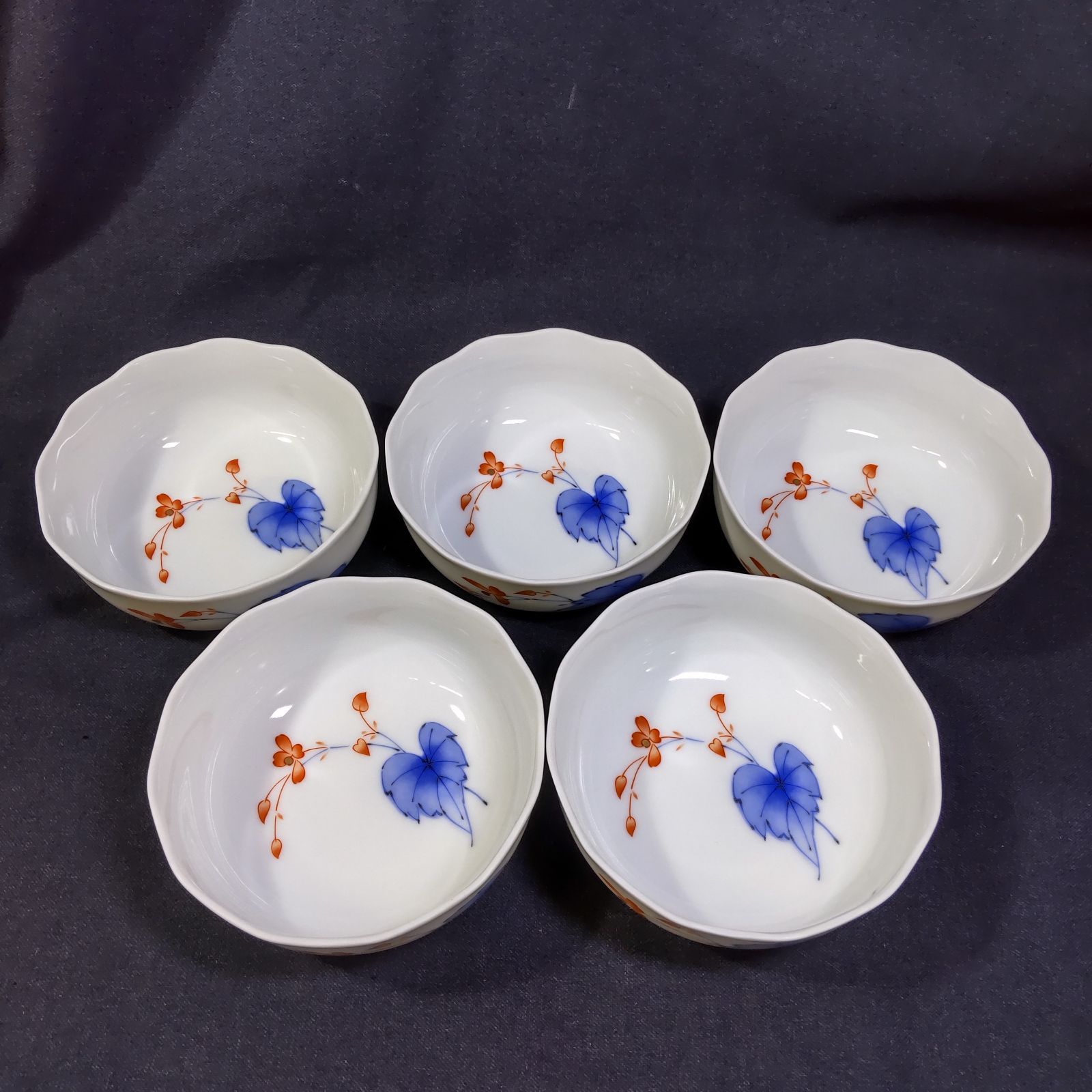 新品 箱あり 香蘭社 コウランシャ 相思花 小鉢 5枚セット L997 - メルカリ