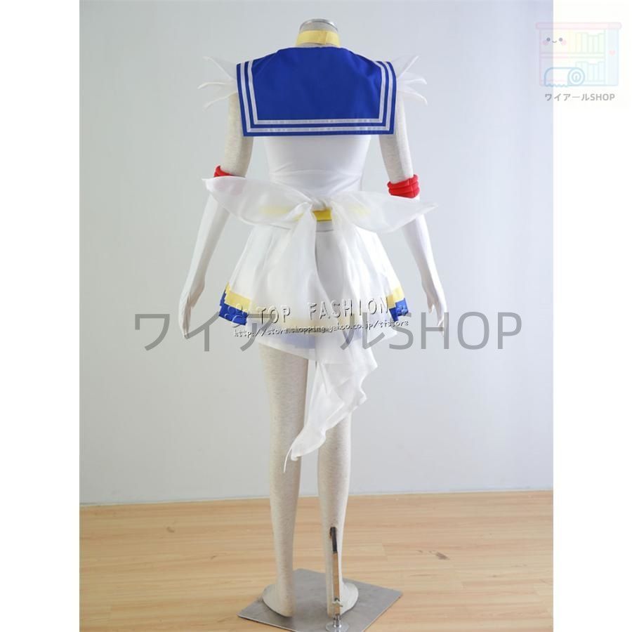 セーラーコスプレ衣装cosplayウィ ッグcos靴頭飾りコスチューム