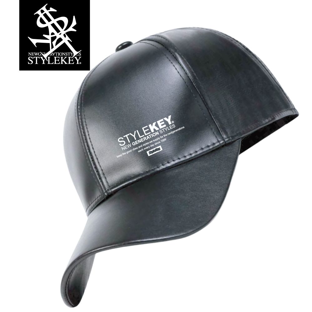 STYLEKEY(スタイルキー) フェイクレザーキャップ FAUX LEATHER CAP