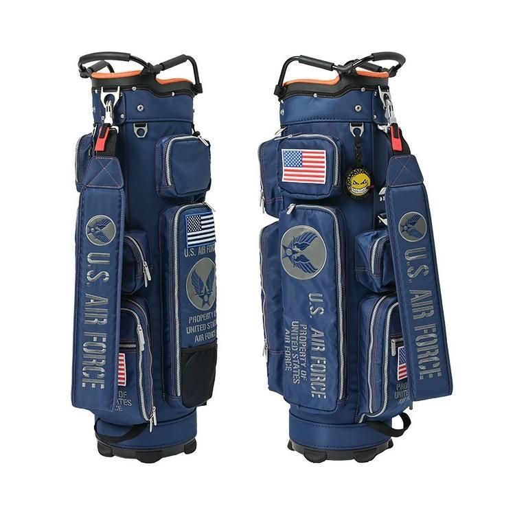 【げんぞう】BRIEFING キャディバッグ ネイビー アイアンカバー BRIEFING ネイビー キャディバッグ カバー付き 専用