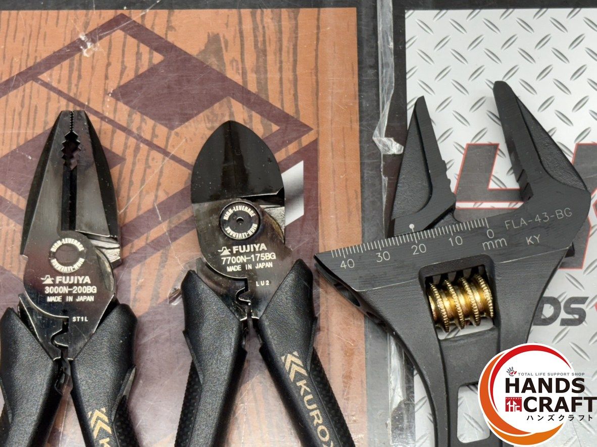 〇フジ矢 偏芯パワーペンチ 薄刃ニッパ ライトモンキー ラジオペンチ メカニックプライヤー ニッパ 6点 ハンズクラフト佐賀