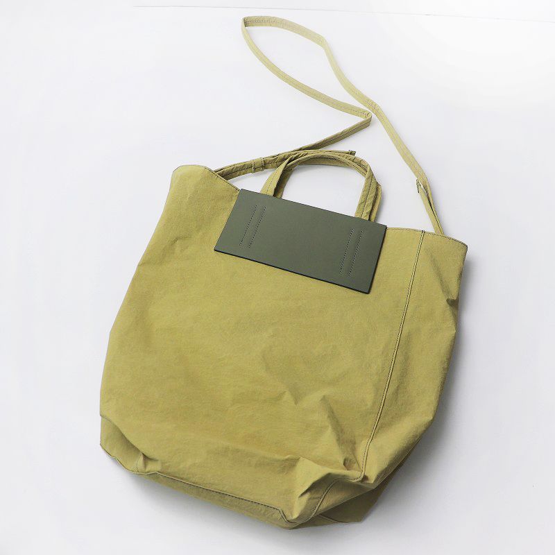 【Acne Studio】ナイロン トートバッグ グリーン Acne Studios アクネ ストゥディオズ （ACNE STUDIOS