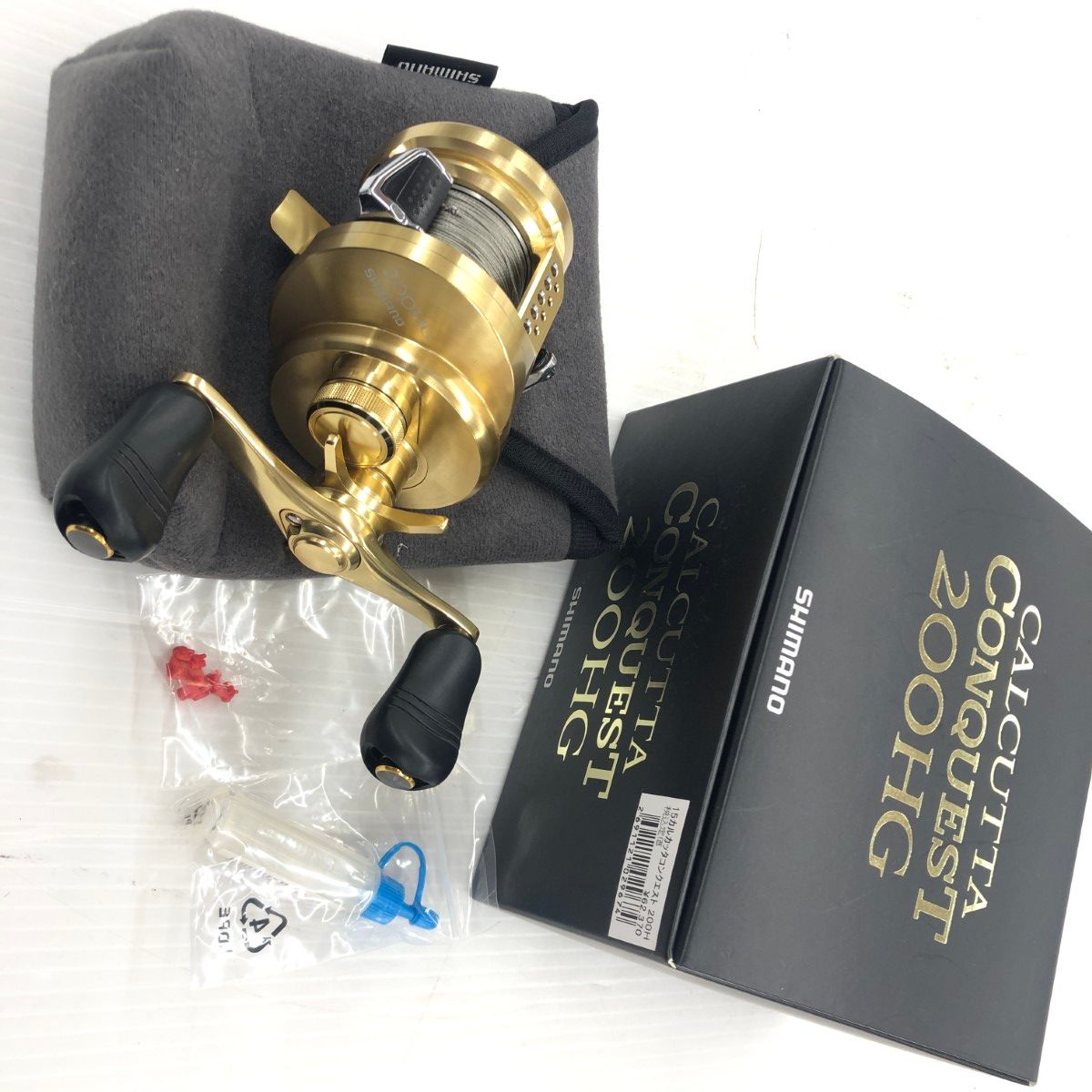 【美品】SHIMANO シマノ　15カルカッタコンクエスト 200HG 値下げ中 Amazon | シマノ(SHIMANO) ベイトリール 両軸 15 カルカッタコン