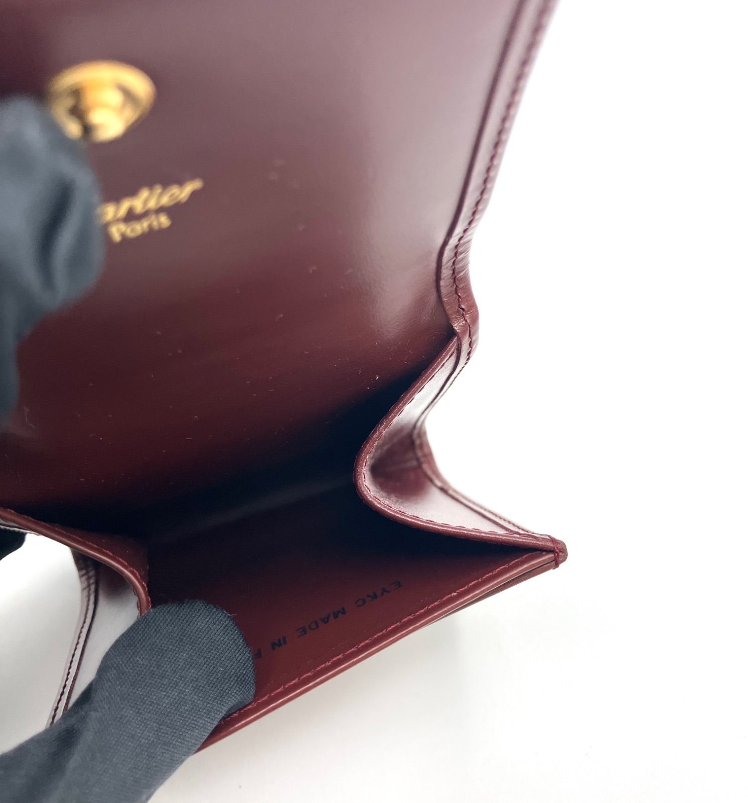 鑑定済み】極美品 正規品 カルティエ CARTIER マストライン コイン 