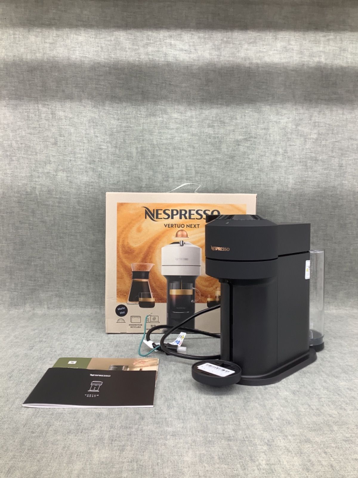 Y RN25041801 ≪ 品≫ネスプレッソ ヴァーチュオ ネクスト マットブラック パック