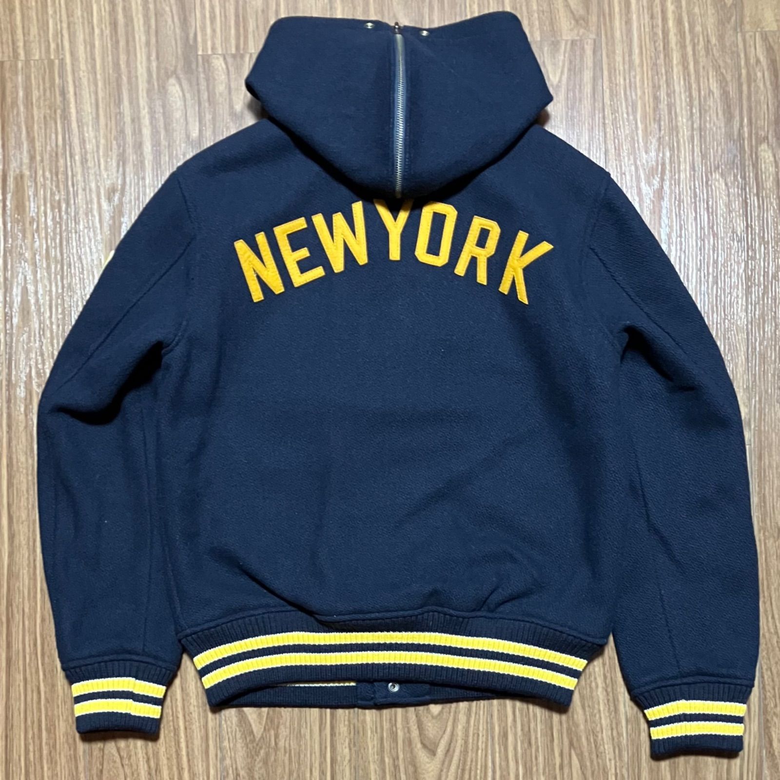 Ralph Lauren ウールブレンドレターマンジャケット スタジャン M 