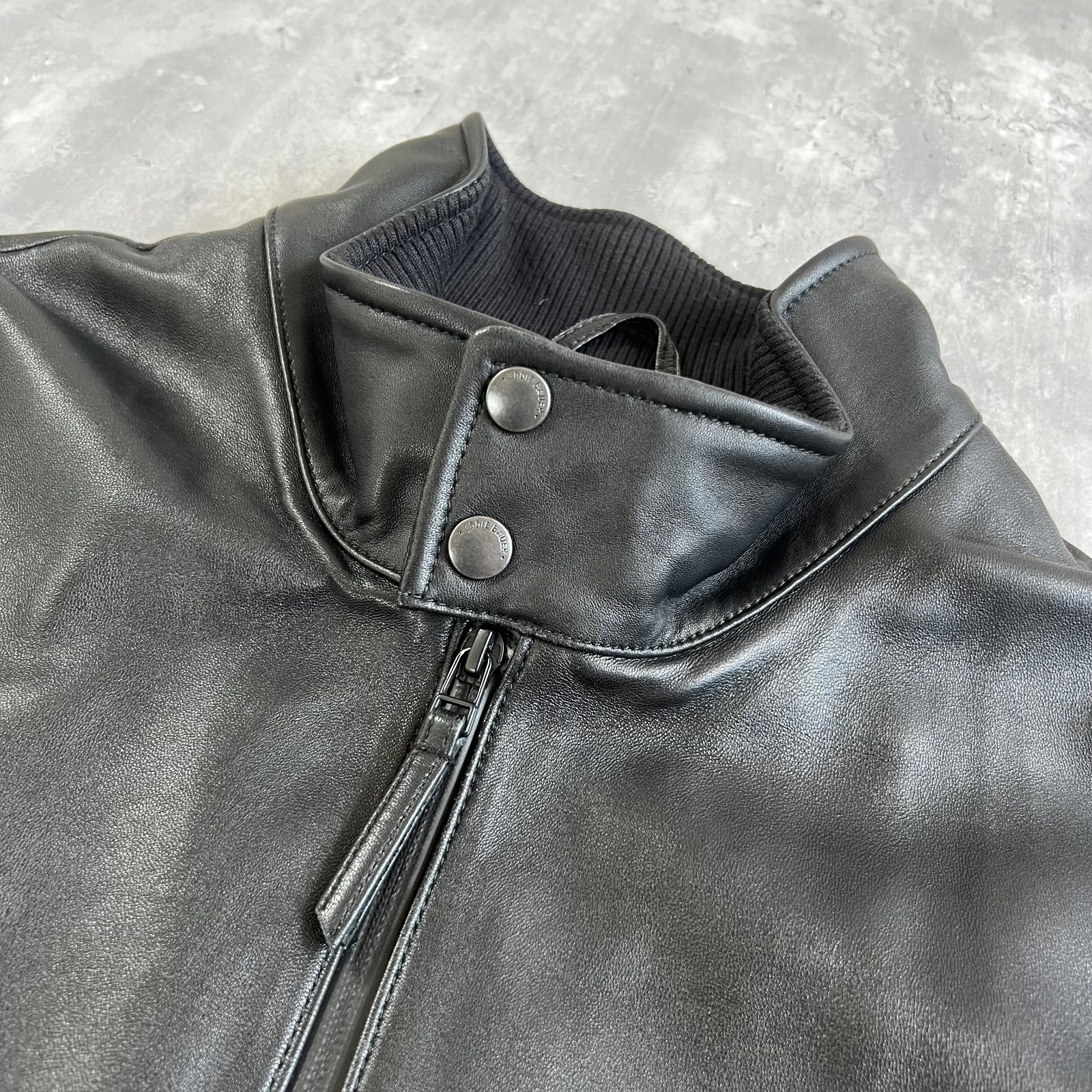 00s Eddie Bauer エディーバウアー STORM LEATHER 羊革 スタンド