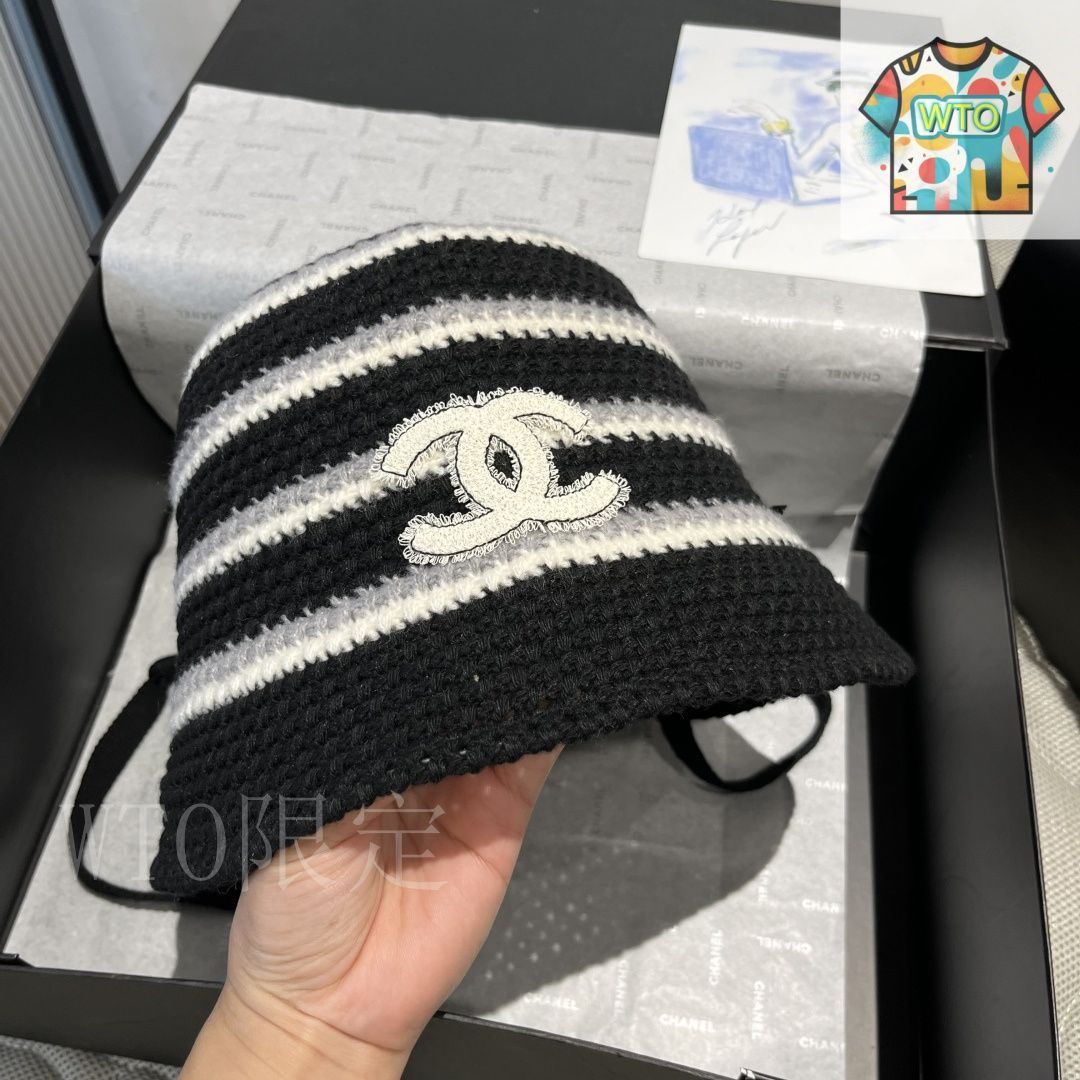 今日特価】Chanel 新款 ニットフィッシャーハット-1 - メルカリ