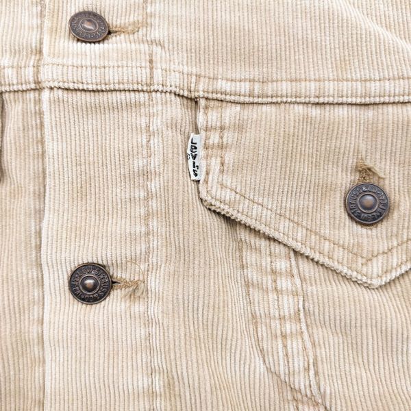 70s Levi's リーバイス コーデュロイジャケット 70505 ベージュ 70s Levi's リーバイス コーデュロイジャケット 70505 ベージュ