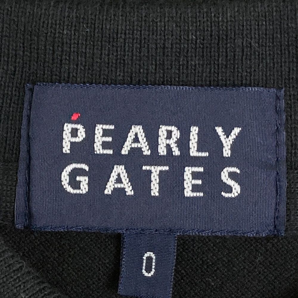 サイズ：0 PEARLY GATES パーリーゲイツ 半袖ポロシャツ