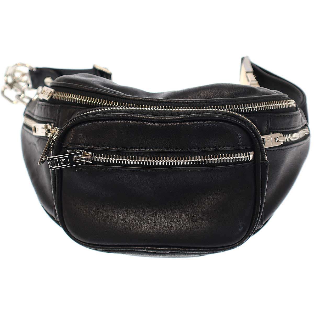 美品　アレキサンダーワン　ミニファニーバッグ　ボディバッグ Alexander Wang ミニファニーボディバッグ ブラック 【公式通販】