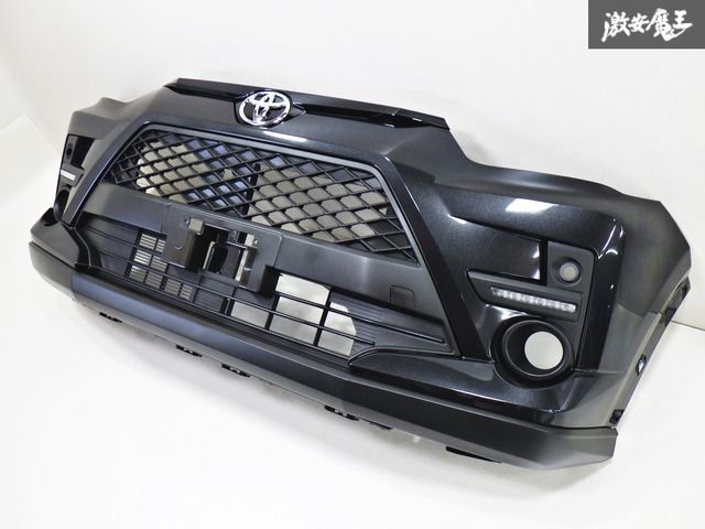 【新車外し美品】トヨタ純正 A201A ライズ フロントバンパー LED付き X07 ブラックマイカメタリック 52119-B1410 棚2Q1