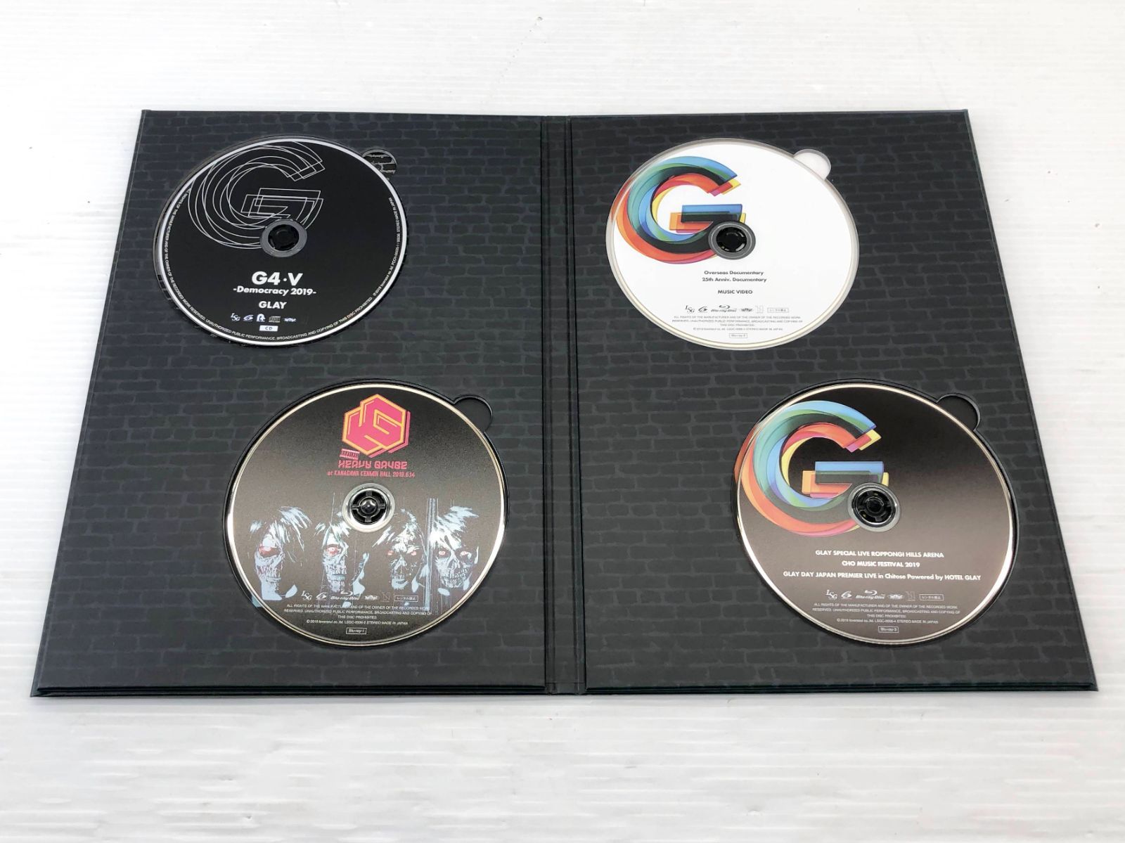 GLAY NO DEMOCRACY SPECIAL EDITION CD+3Blu-ray+グッズ G