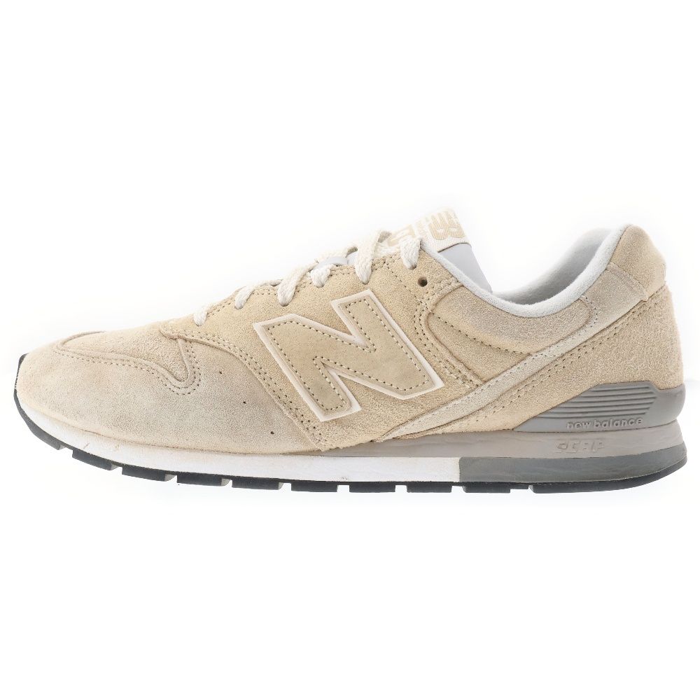 New Balance (ニューバランス) CM996WE2 スエード ローカットスニーカー ベージュ US9/27.0cm