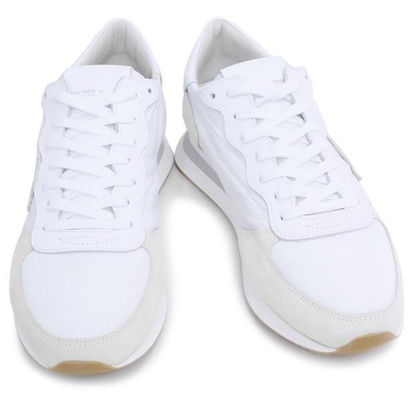 【PHILIPPE MODEL PARIS / フィリップモデル】メンズ 靴 スニーカー TRPX LOW MAN (TZLU 2101 BASIC  M BLANC) 23AW ホワイト [新品] [訳あり2]