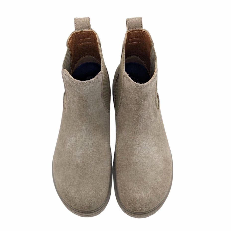 TAUPE スウェードレザーサイドゴアブーツ