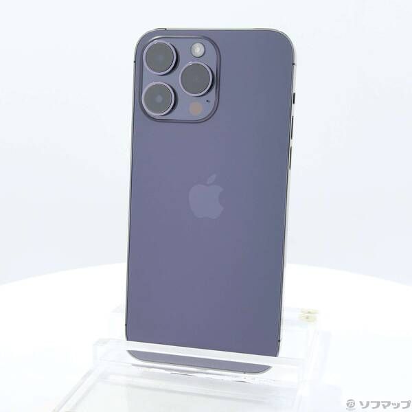 中古品〕 iPhone14 Pro Max 1TB ディープパープル MQ9N3J／A SIM