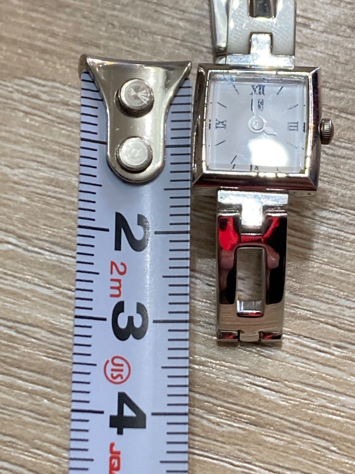 308 アガット クラシック K10 ダイヤ シェル オーバル 腕時計