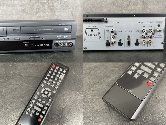 【未使用】DXR160V ビデオ一体型DVDレコーダー 保証書未記入 DXアンテナ DXR160V チューナー内蔵ビデオ一体型DVDレコーダ VHS